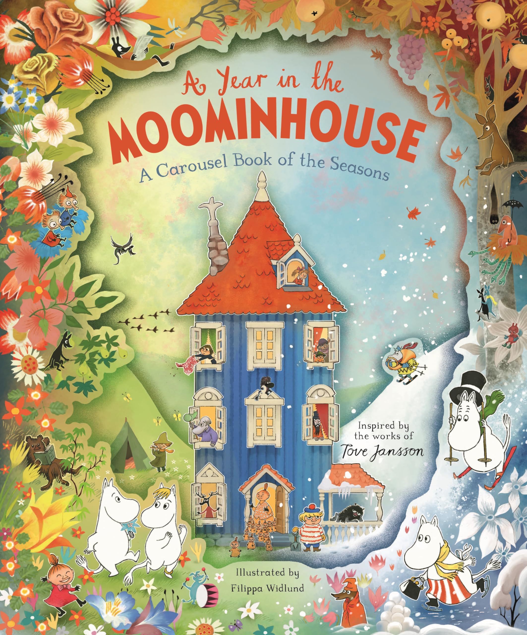 A Year in the Moominhouse by Tove Jansson HARDBACK 9781509853595
