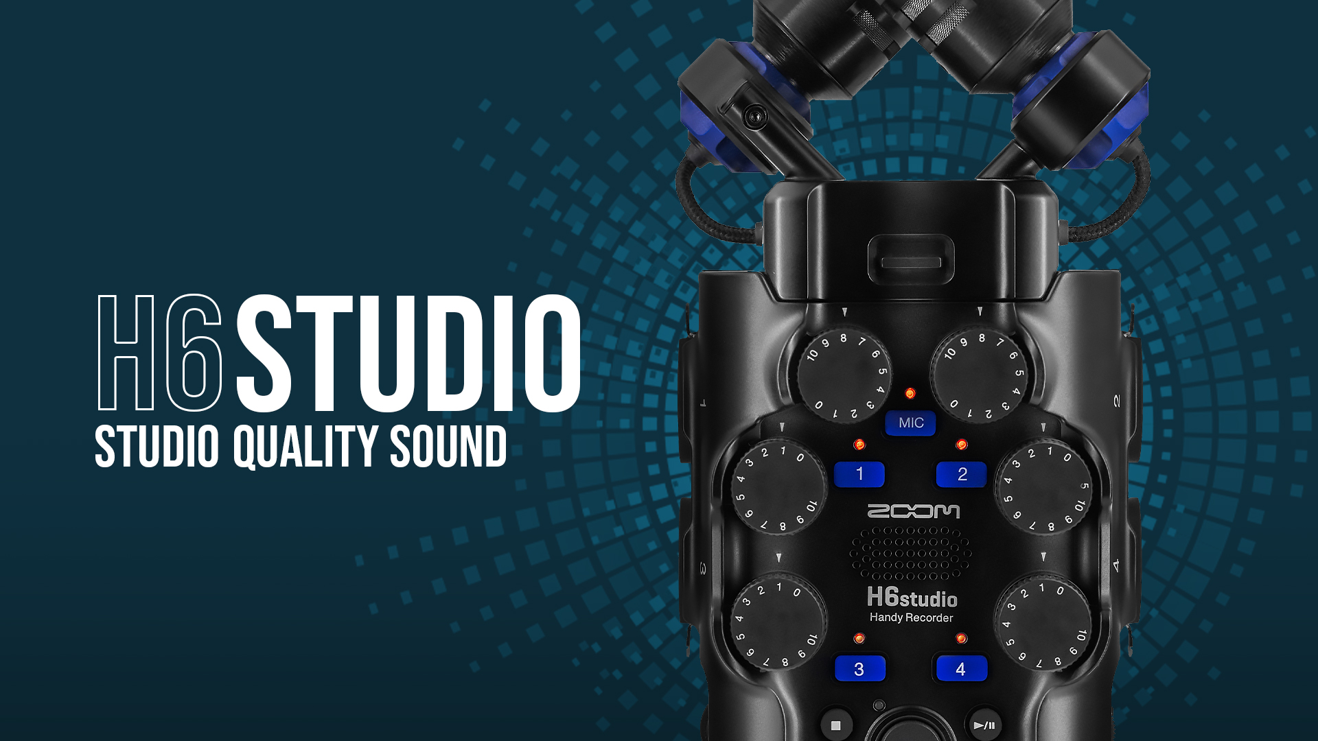 Amazon.com: Zoom H6studio Handy Recorder, H6 Studio (H6S) 32-Bit