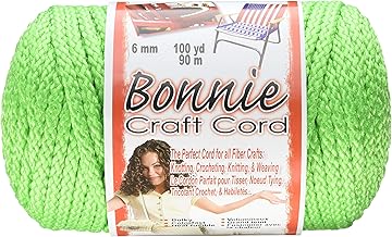 Pepperell Bonnie Macrame Craft Cord, 6mm 100-Yard, Parrot