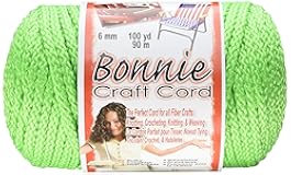 Pepperell Bonnie Macrame Craft Cord&comma; 6mm 100-Yard&comma; Parrot