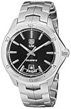 Men&apos;s WAT2010&period;BA0951 Link Black Dial Watch