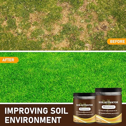 Miniatura 3 de 2 activadores de suelo, activadores orgánicos del suelo y fertilizantes vegetales, activador Soil Pro, fórmula soluble en agua para una óptima