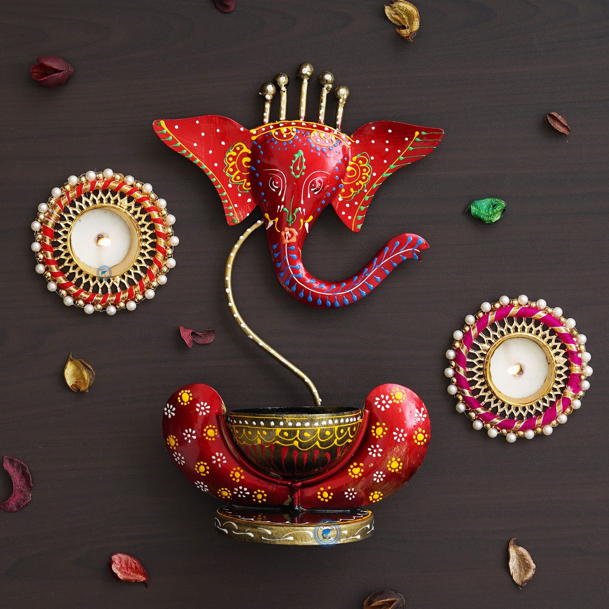 See full amazon price history chart for Craftasia® Iron Ganpati tealight Candle Holder with Two Multicolor Handmade Recycled tealight Holders for Home Decor, Living Room, Puja Room, Drawing Room,Office, Diwali Decor & for Gifting Purpose. Craftasia® Iron Ganpati tealight Candle Holder with Two Multicolor Handmade Recycled tealight Holders for Home Decor, Living Room, Puja Room, Drawing Room,Office, Diwali Decor & for Gifting Purpose. (B0C2CDT2RL) Amazon Price History, Amazon Price Tracker