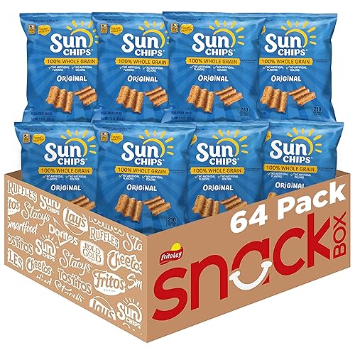 SunChips - Snacks multicereal original, 1.5 onzas (paquete de 64 unidades)