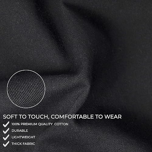 Miniatura 4 de Delantal para niños, pequeño, 100% algodón con una correa ajustable para adaptarse a todas las edades