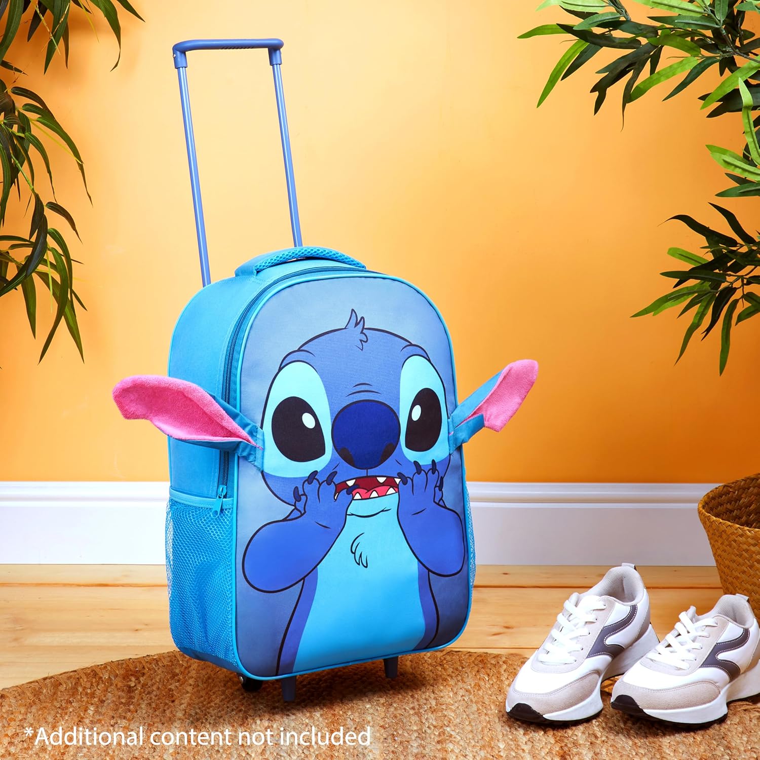 Disney Stitch Luggage Travel Essentials Suitcase Kids Foldable Luggage with Wheels 17 - Image 5