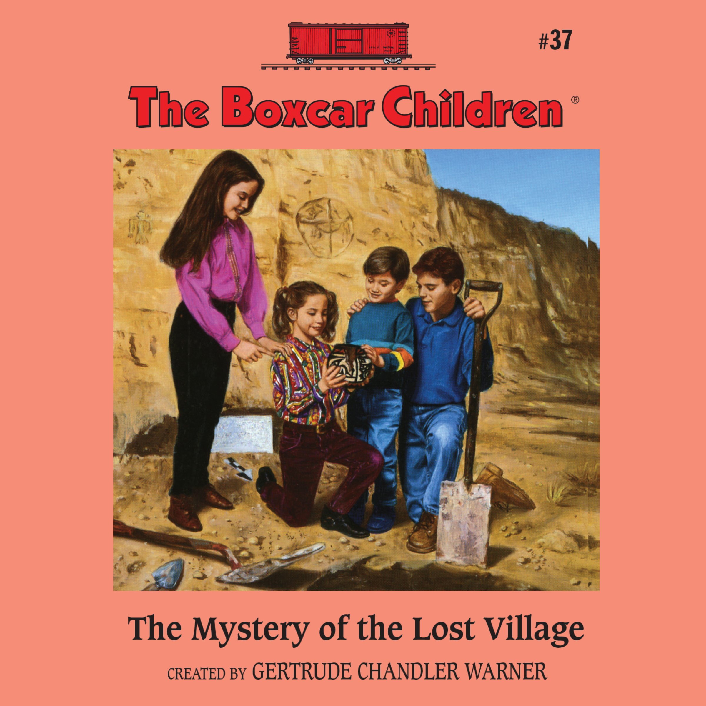 Cover art for The Mystery of the Lost Village