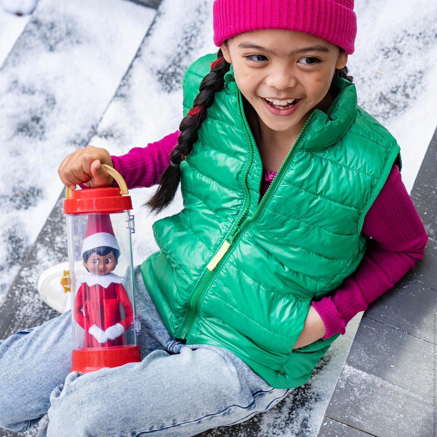 The Elf on the Shelf Scout Elf Carrier The Official Carrier from the North Pole for Scout Elf Family Adventures - Scout Elf Not Included