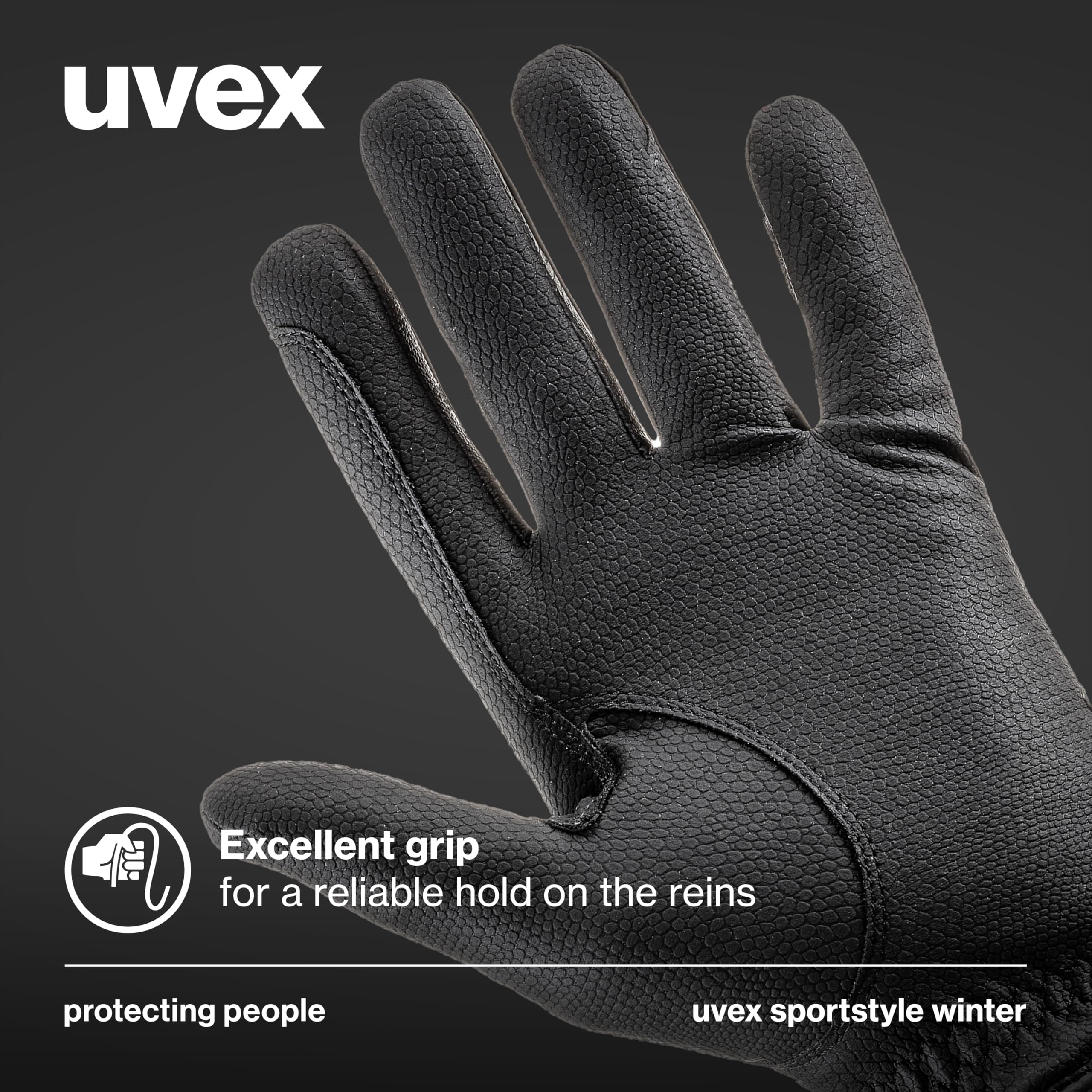 Uvex Sportstyle Winter Guantes de equitación Unisex Adulto