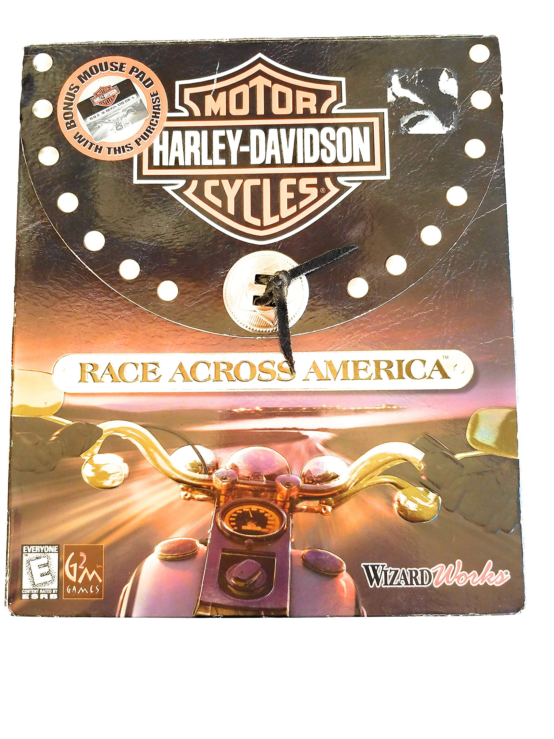 Harley Davidson: Race Across America By Wizard Works - Windows [video game]