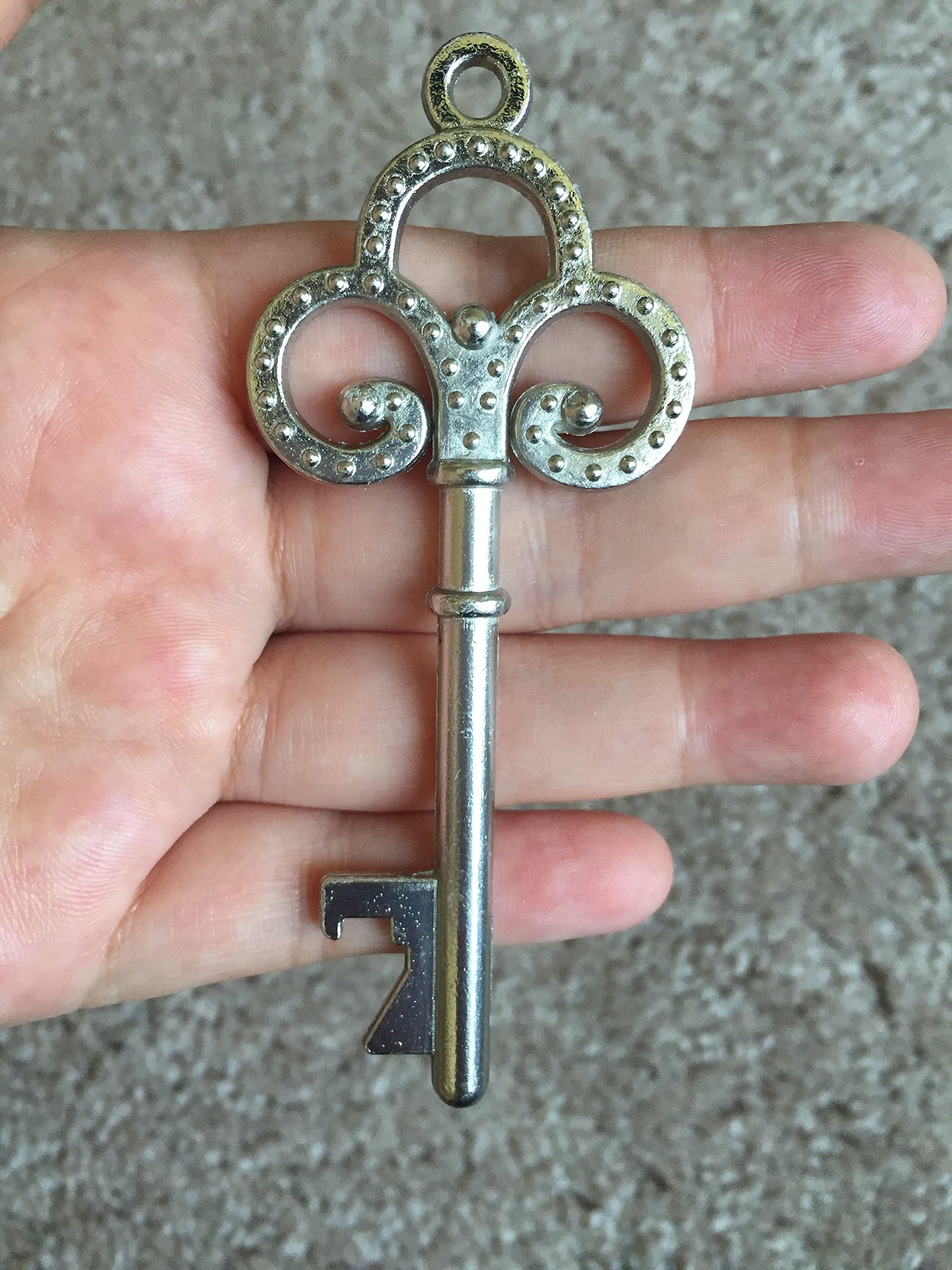 40pcs Large Silver Wedding Favour Bottle Openers Rustic Christmas Decoration