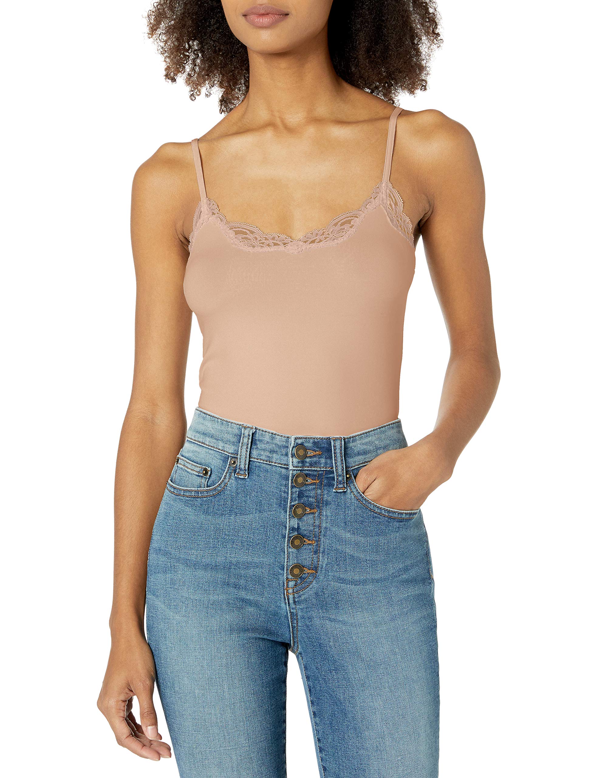 Women's Delicious with Lace Adjustable Strap Cami