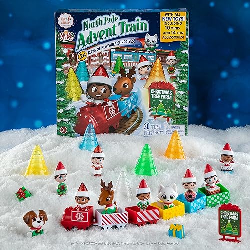Miniatura 5 de The Elf on the Shelf- Tren de Adviento del Polo Norte (no incluye al elfo explorador)