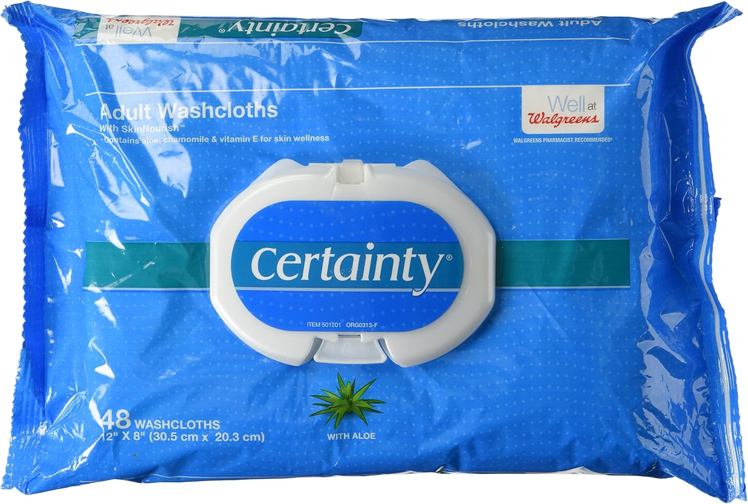 Walgreens Certainty Adult Disposable Washcloths, 48 ea by Walgreens