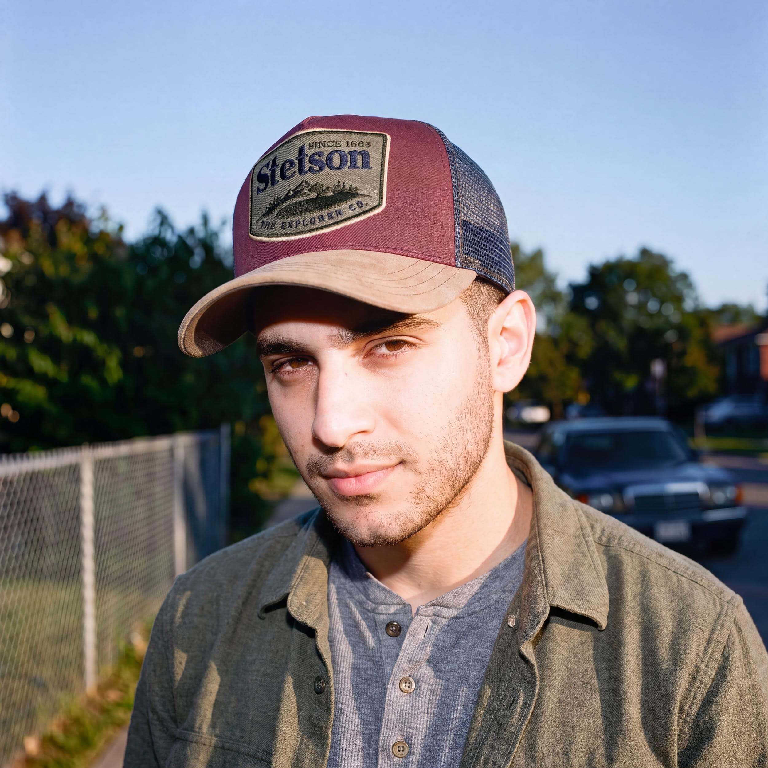 Stetson The Explorer Co. Truckercap Stoffcap Snapback Damen Herren Sommer Winter