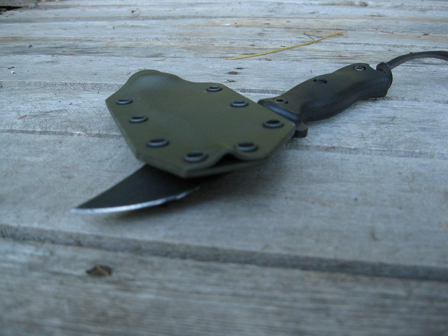 Valhalla Custom Kydex Sheath Ka-bar Becker BK17 OD GREEN Two Piece