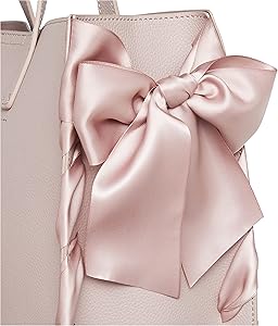 Amazon | [メゾン ド フルール] トートバッグ レースアップリボン