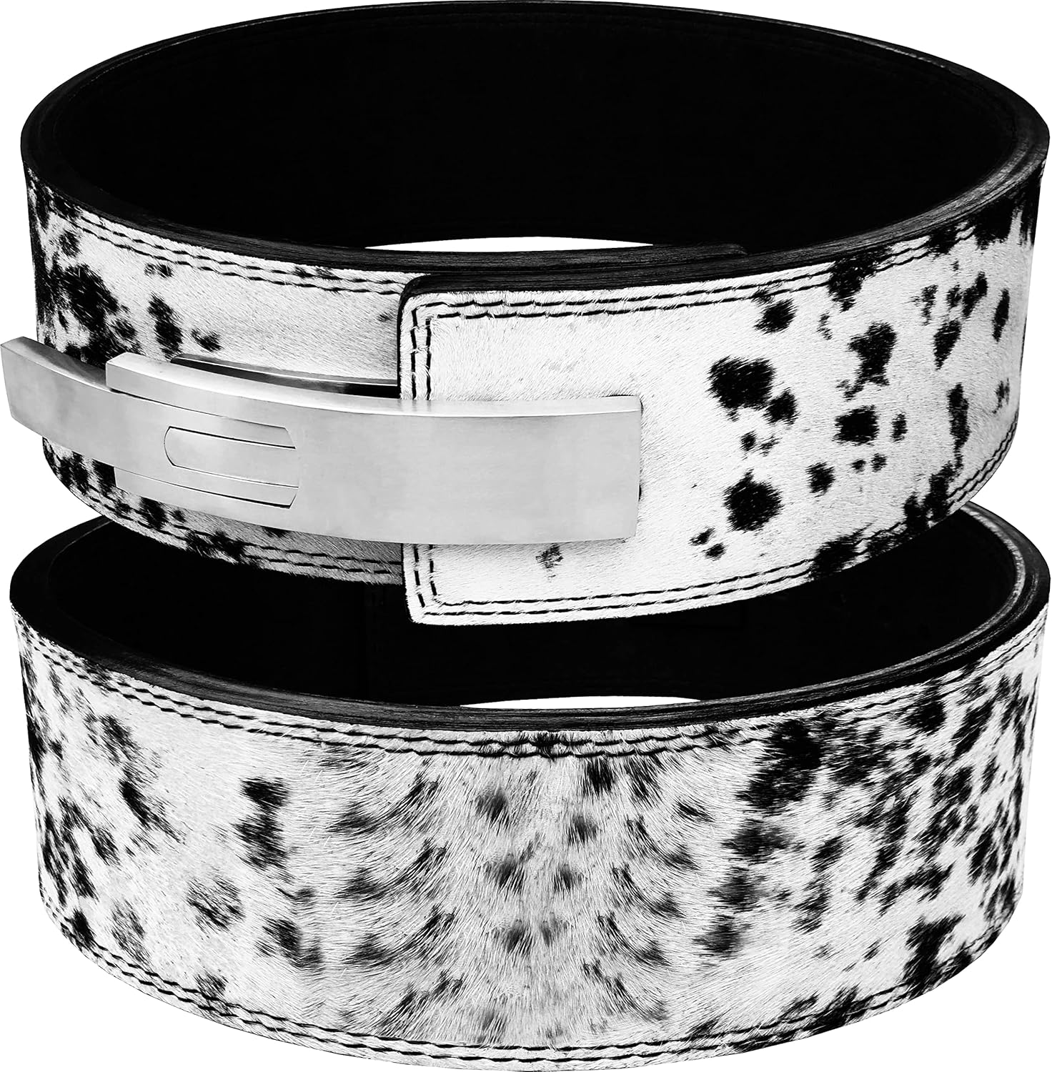 IPF Weight Lifting Lever Belt 4 Inch 10mm for Powerlifting, Weightlifting