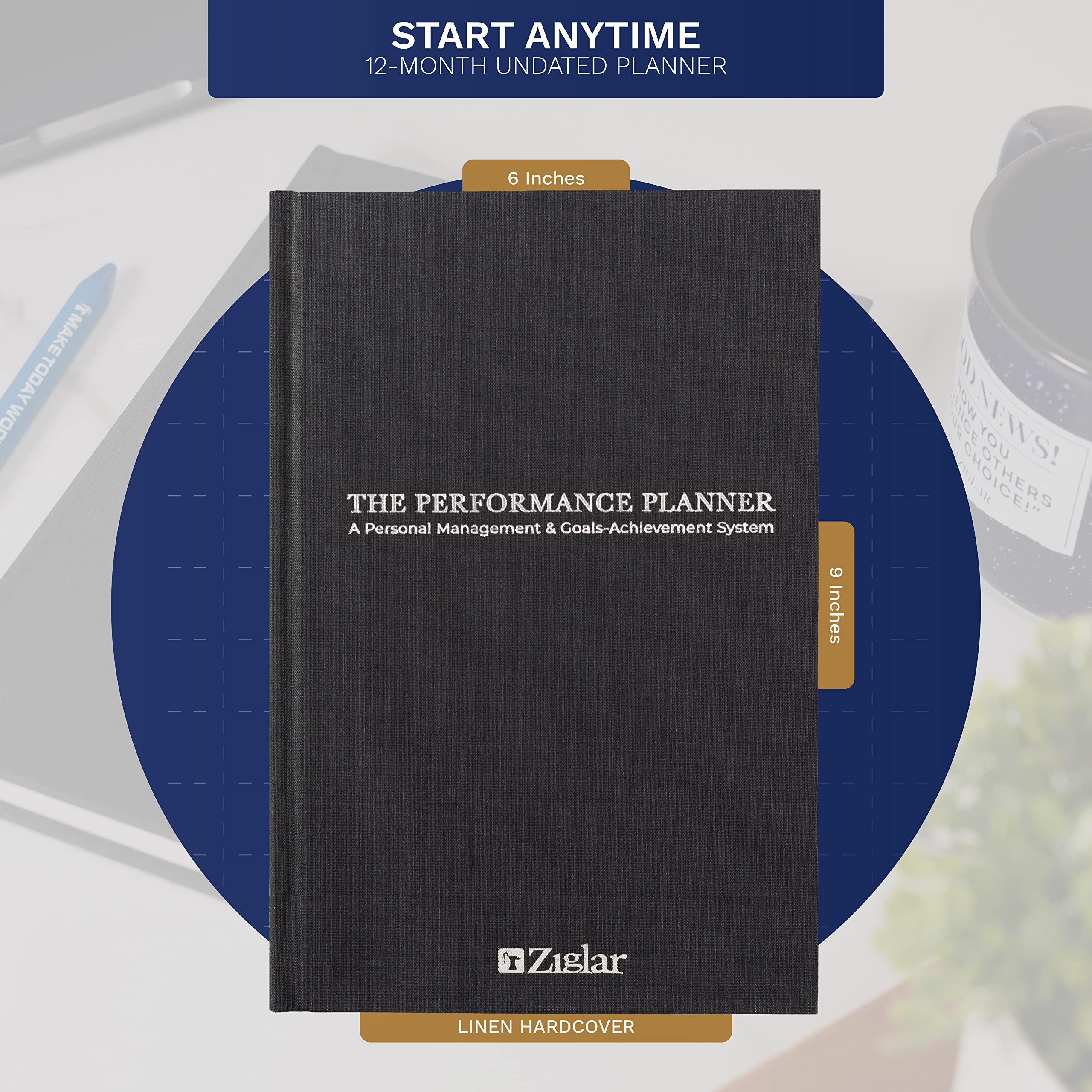 Amazon.com : The Performance Planner | Linen Edition | By Zig