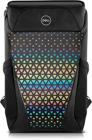 Mochila Dell Gaming 17 para Notebook, 17 | Peso 98 g, Resistente à Água, Multíplos Bolsos, Acolchoado, Compatível com Dell Gaming, Alça Ajustável