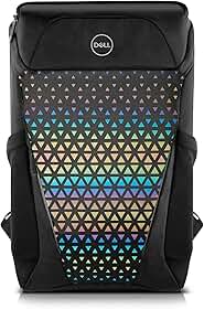 Mochila Dell Gaming para Notebook até 17.3", Resistente à Água, Capa de Chuva Integrada, Preta - 460-BCZE