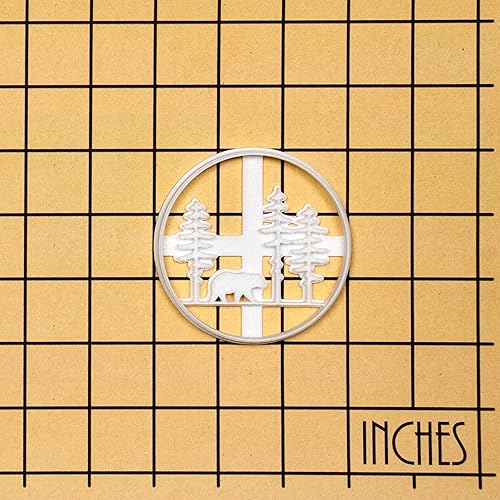 Miniatura 4 de Cortador de galletas Forest Bear, 1 pieza - Bakerlogy