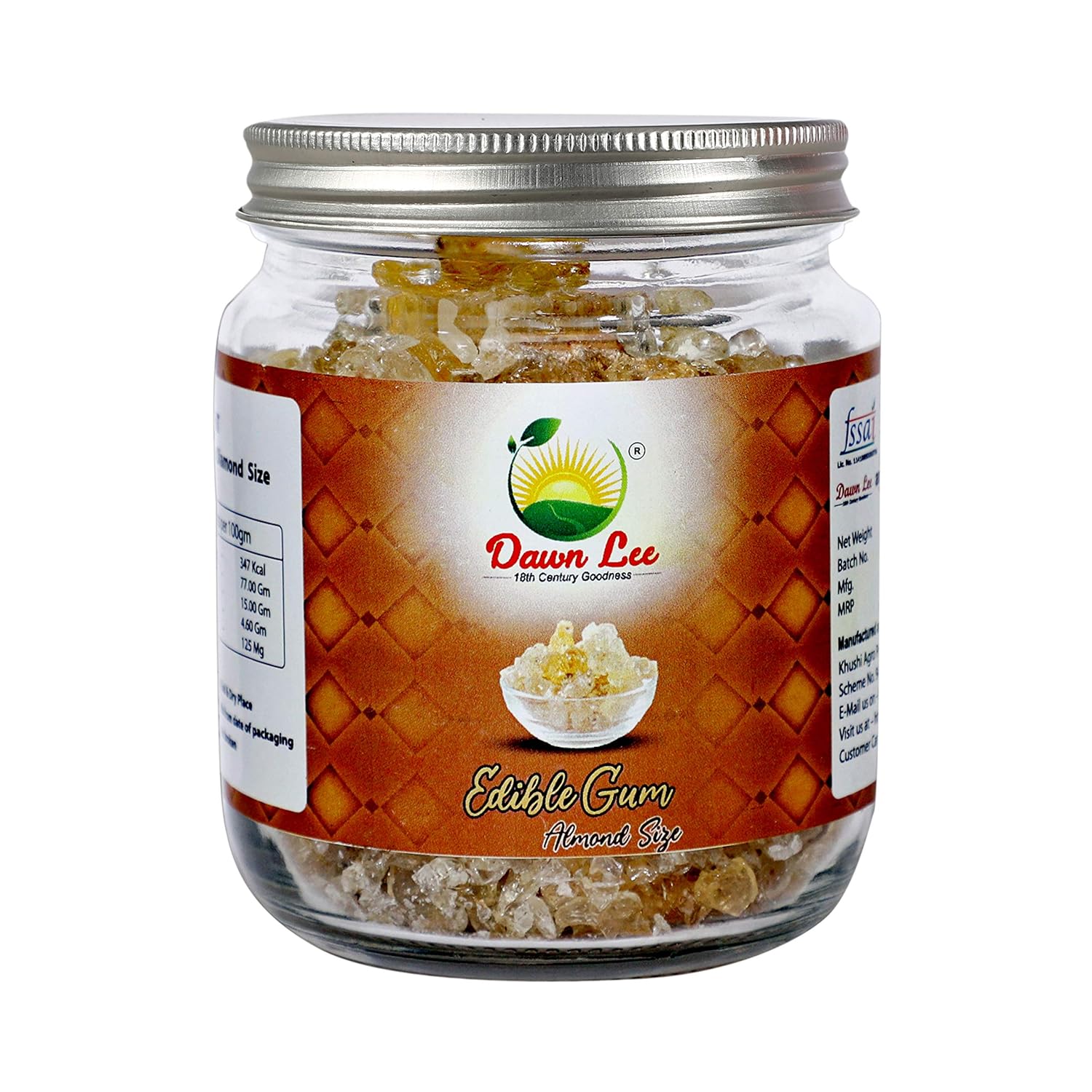 Edible Gum Indian Deshi Gound Almond Size 200 gm Amazon.in Grocery