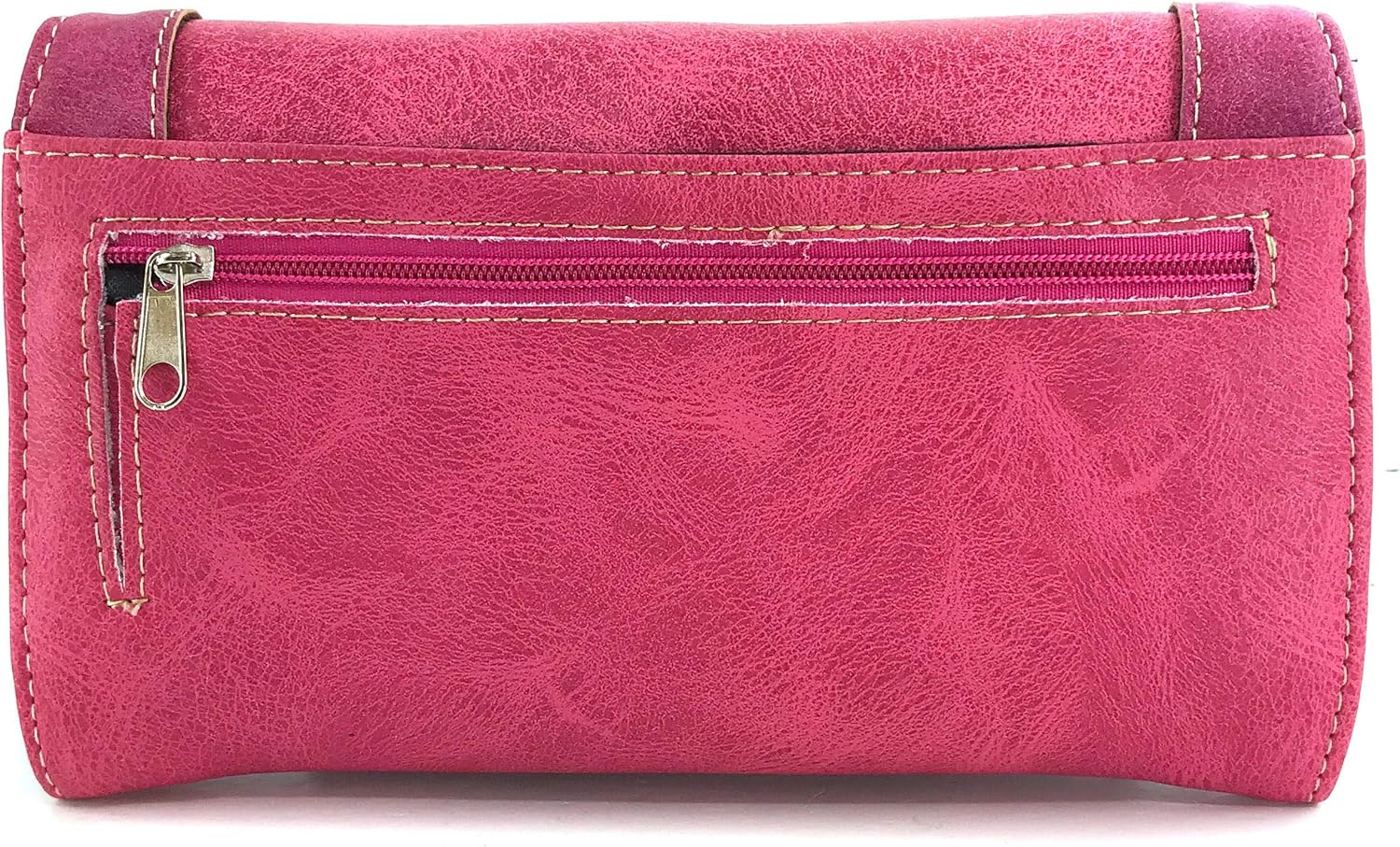 Zelris Spring Bloom Western Cross Women Crossbody Wrist Trifold Wallet