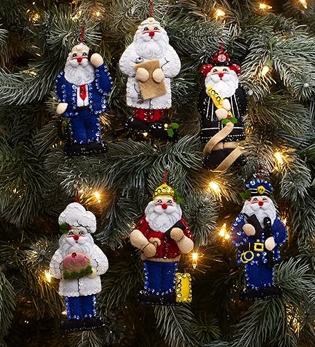 Miniatura 5 de Bucilla Kit de adornos de fieltro AL, Nick of All Trades