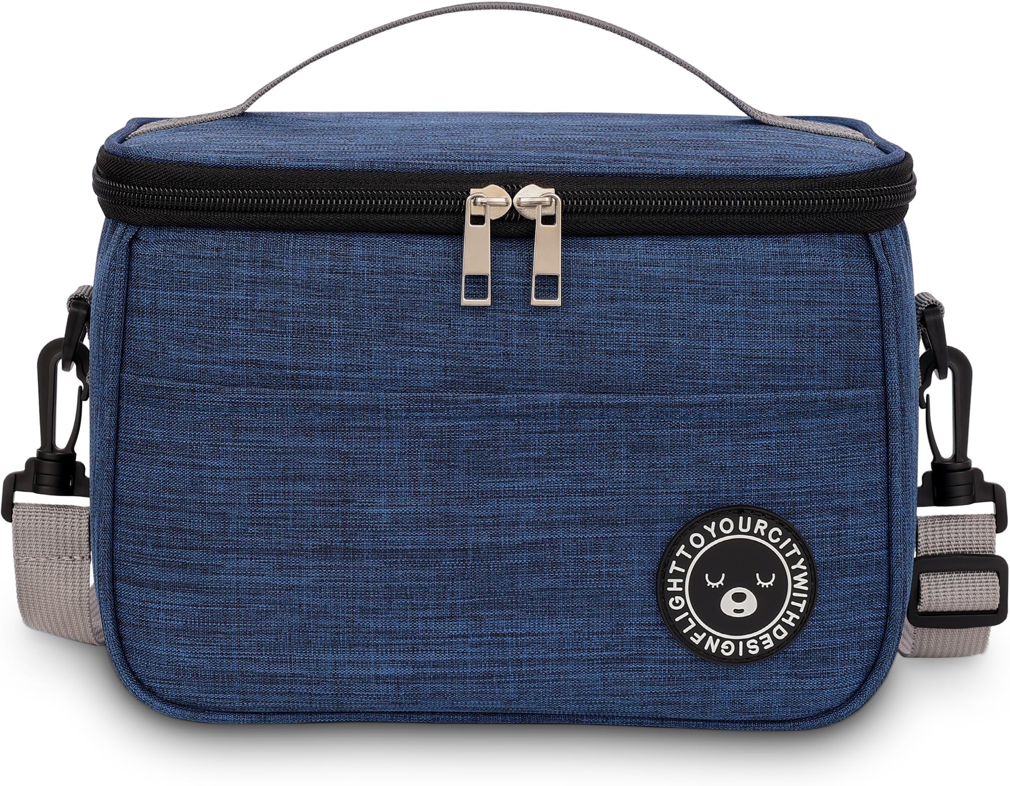 ALLY-MAGIC Isolierte Lunchbox Tasche 6L - Faltbare Kühltasche Für Arbeit, Picknick & Reisen