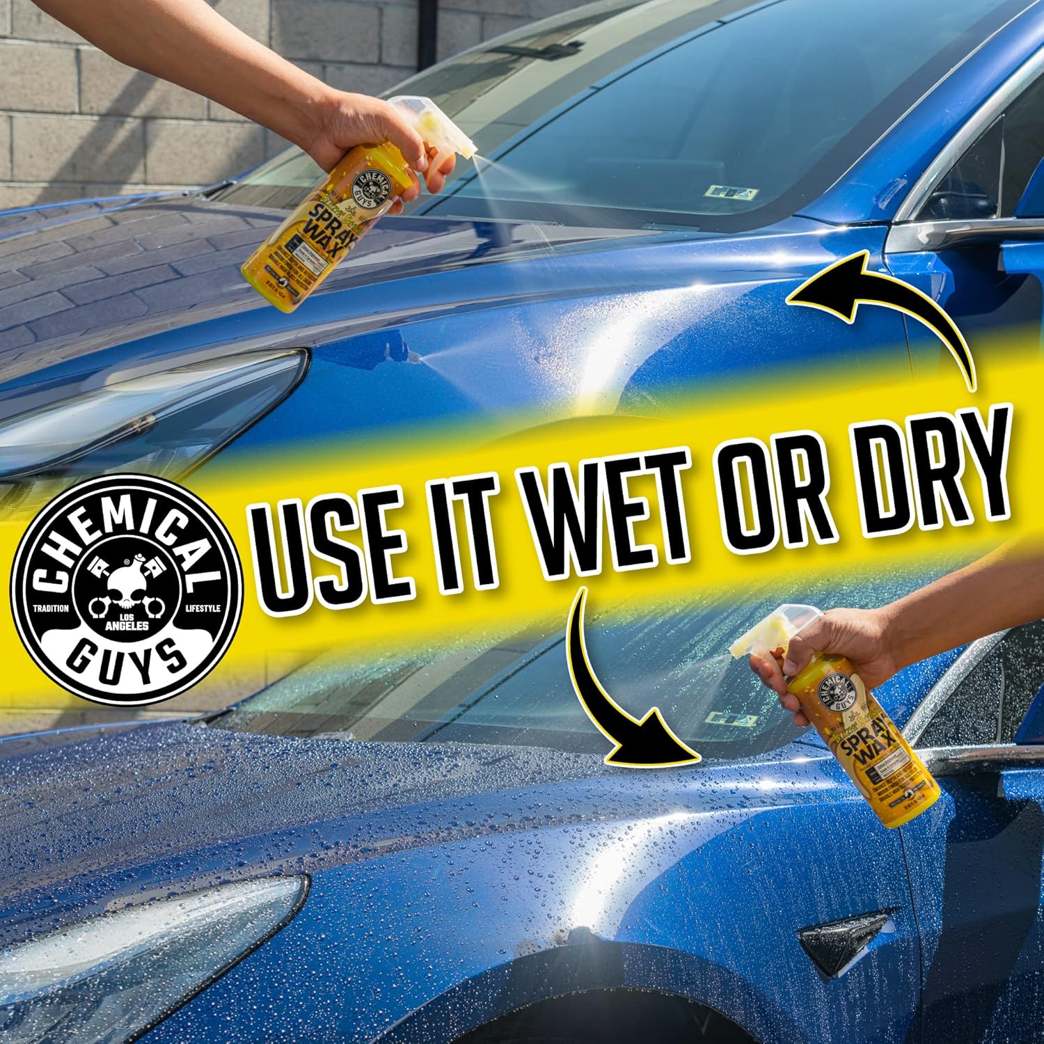 Chemical Guys Spray Wax Blazin' Banana - Carnauba Car Wax Spray for High Gloss Shine and Protection, Safe for Cars, Trucks, SUVs, RVs, and More - 16 oz - Image 12