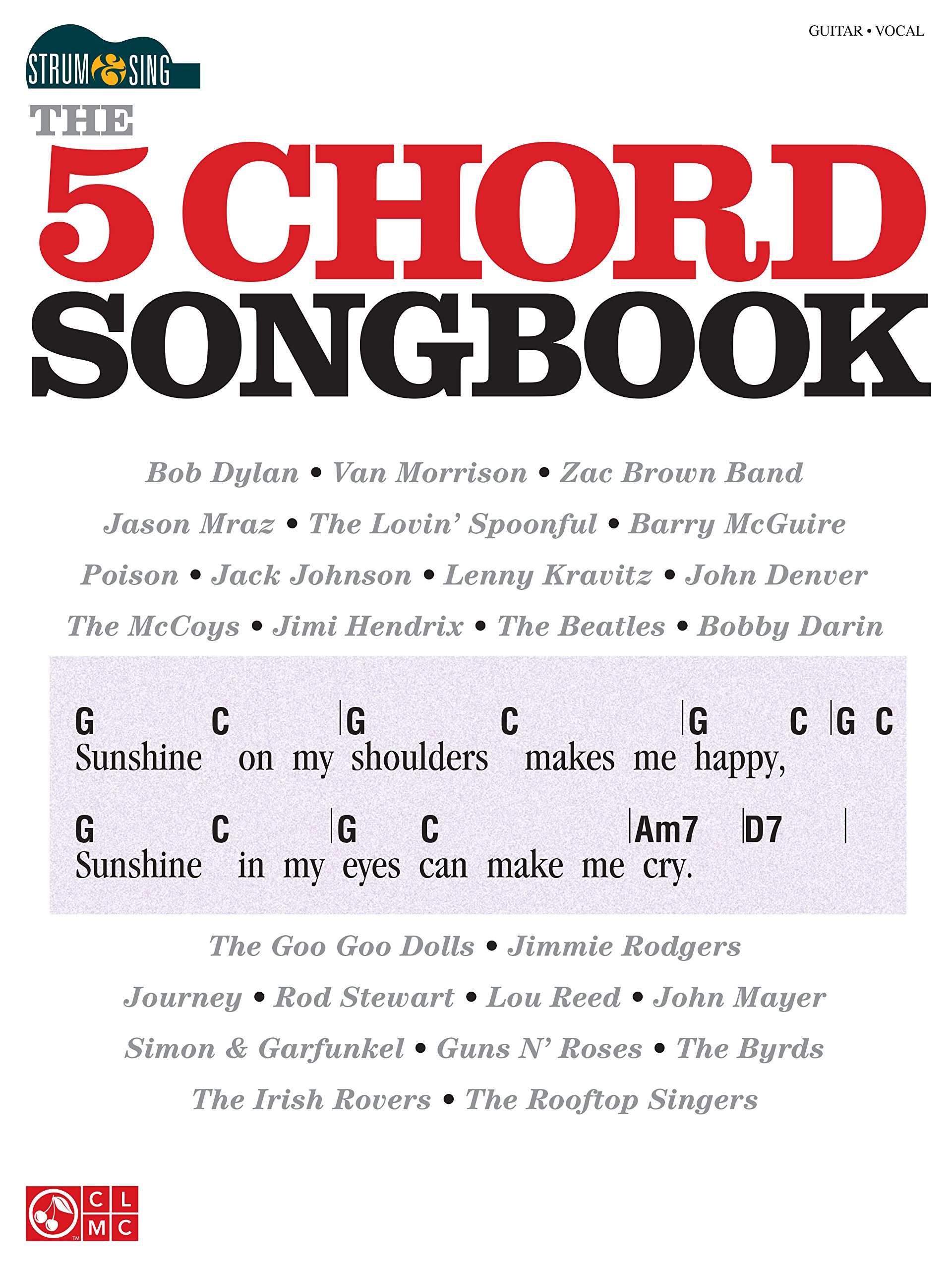 5 Chord Songbook Strum & Sing pour animer vos soirées guitare autour du feu de camp