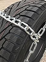 Vista 3 de TireChain.com 235/80R17, 235/80 17 cadenas para neumáticos de barro extra resistentes, juego de 2