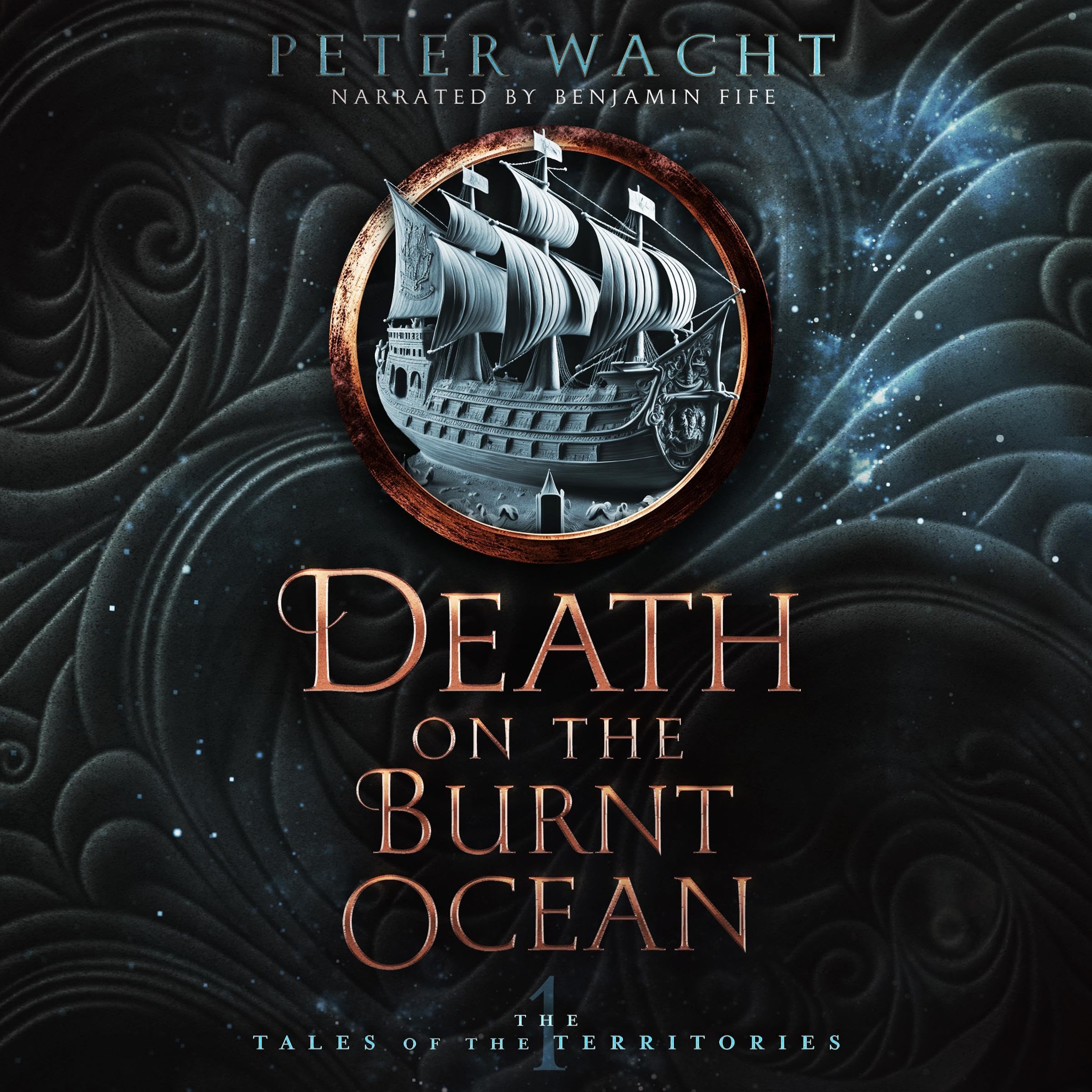 Cover art for Death on the Burnt Ocean