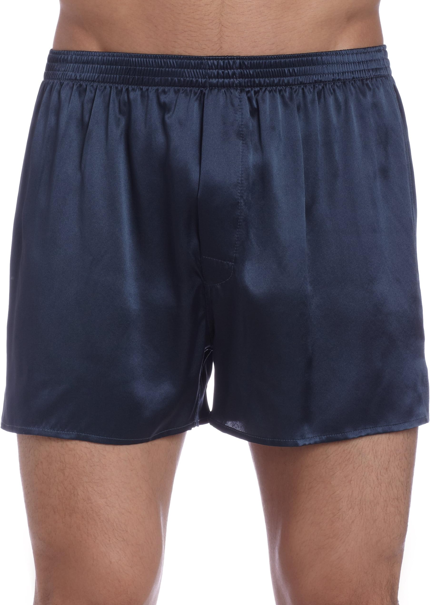 Men's Red Silk Boxer Short