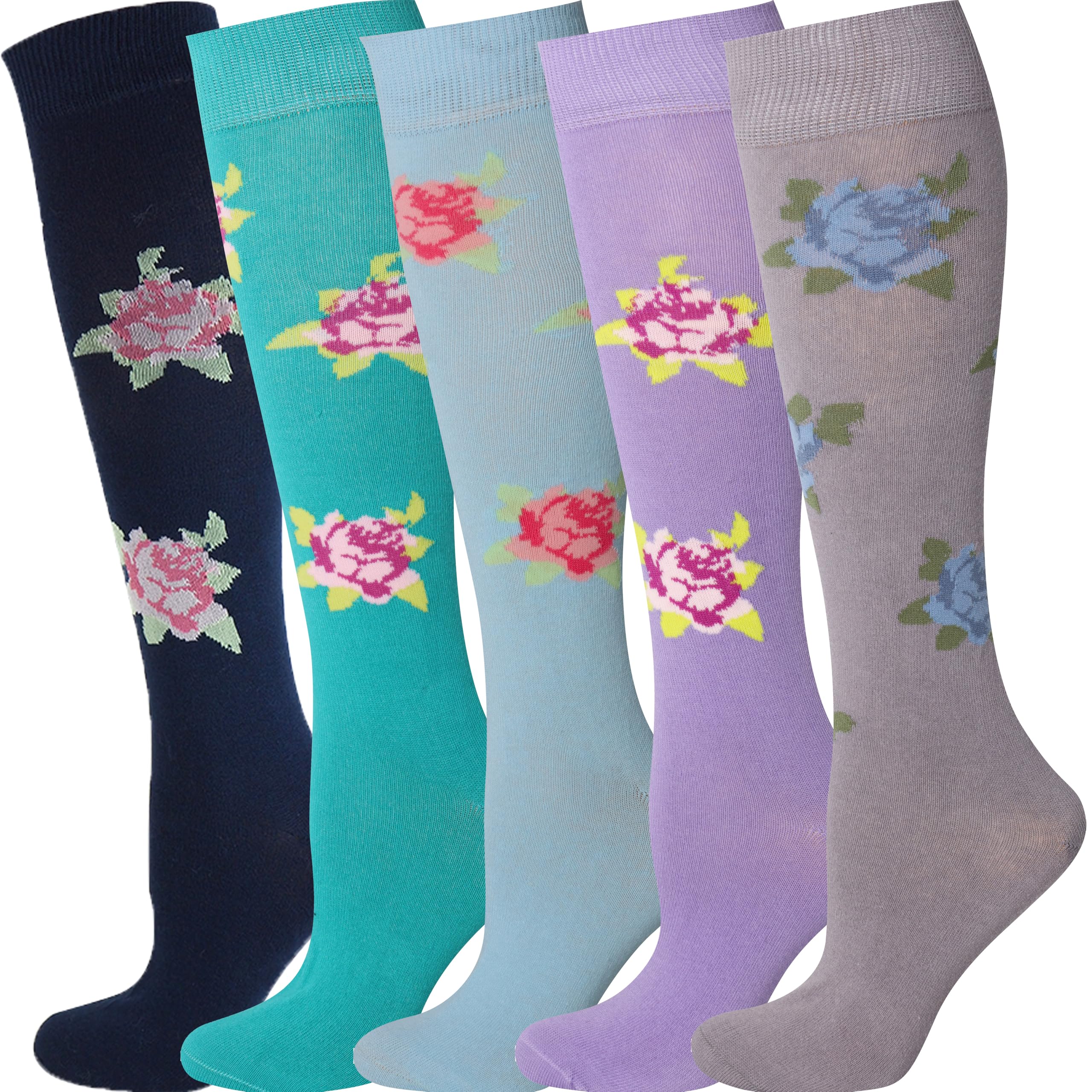 Mysocks Chaussettes hautes pour femmes au genou