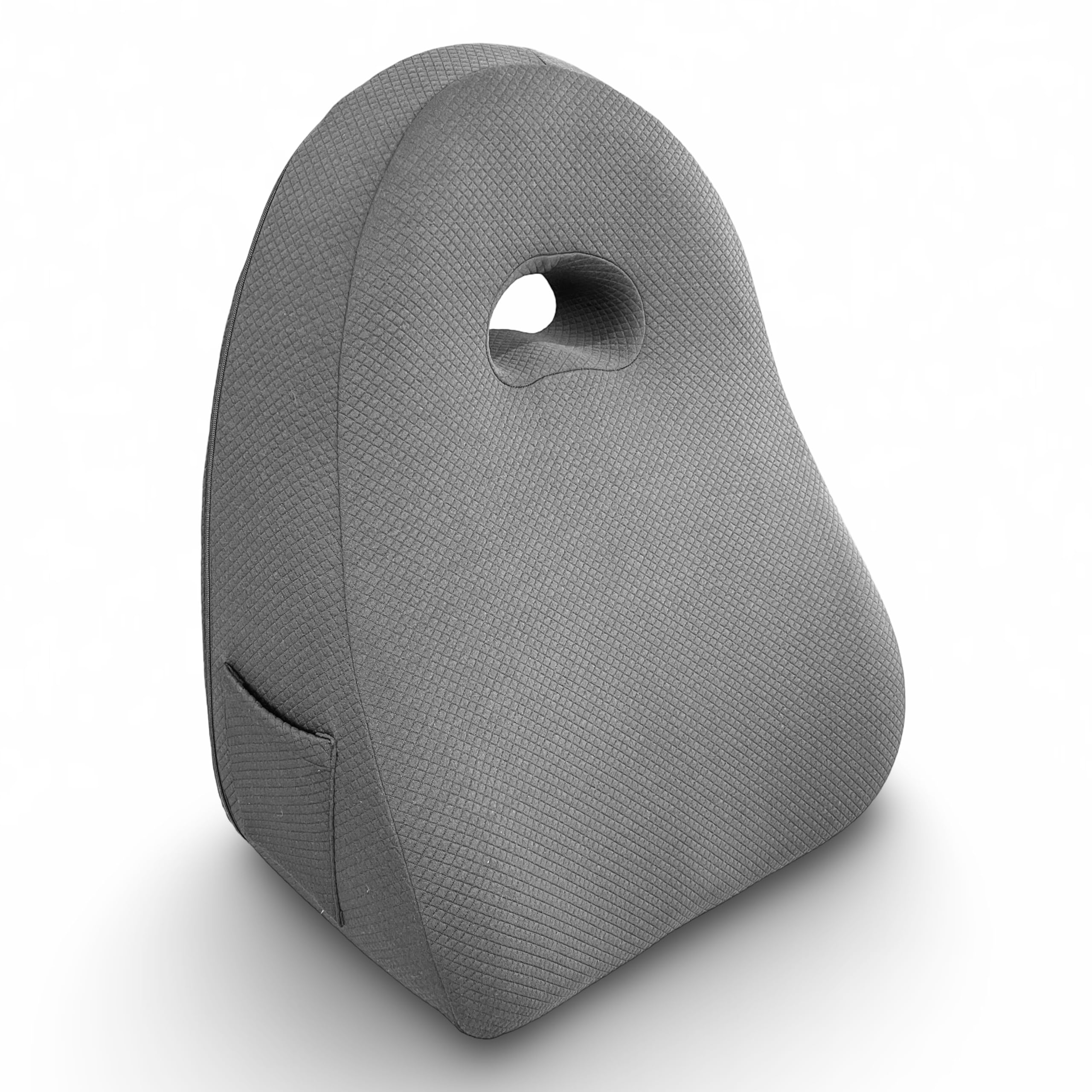 Almohada de Lectura - Cojin Respaldo Cama y Sofá - Cuña ortopédica | Cuña Antireflujo ortopédica, Diseño Triangular ergonómico, Posición Natural, Soporte para la Espalda y la Zona Lumbar
