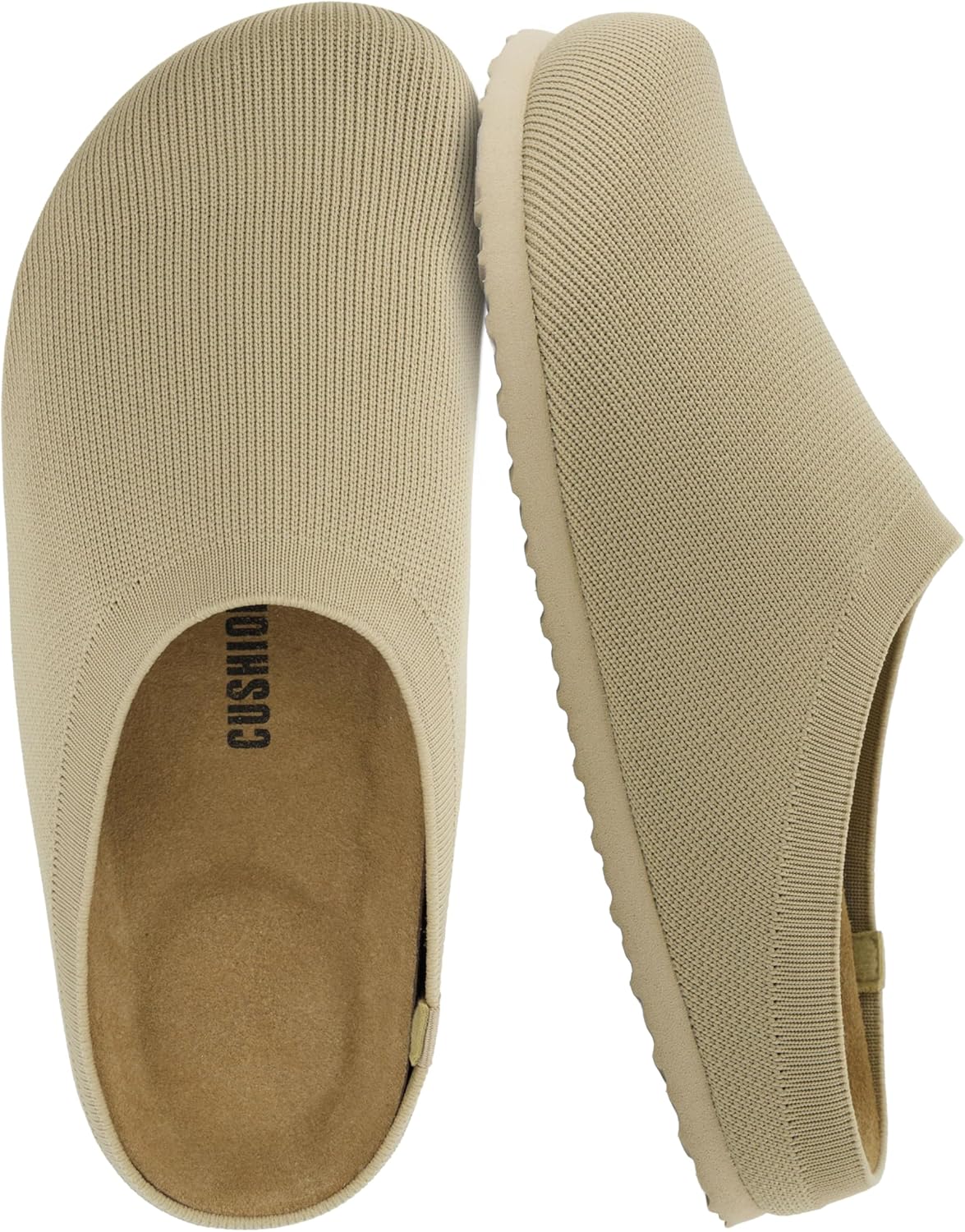 CUSHIONAIRE Women's Clog - Comfort Cork Footbed
