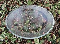 Vista 6 de Bandeja giratoria de vidrio para microondas de 14-1/8 pulgadas funciona para Samsung DE74-20002B DE74-20002A DE7420002 1150157 MC7698W ME1460SB