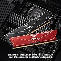 Vista 5 de TEAMGROUP T-Force Vulcan Alpha DDR5 Ram 32 GB Kit (2 x 16 GB) 6000 MHz (PC5-48000) CL38 Módulo de memoria de escritorio Ram AMD Memoria optimizada