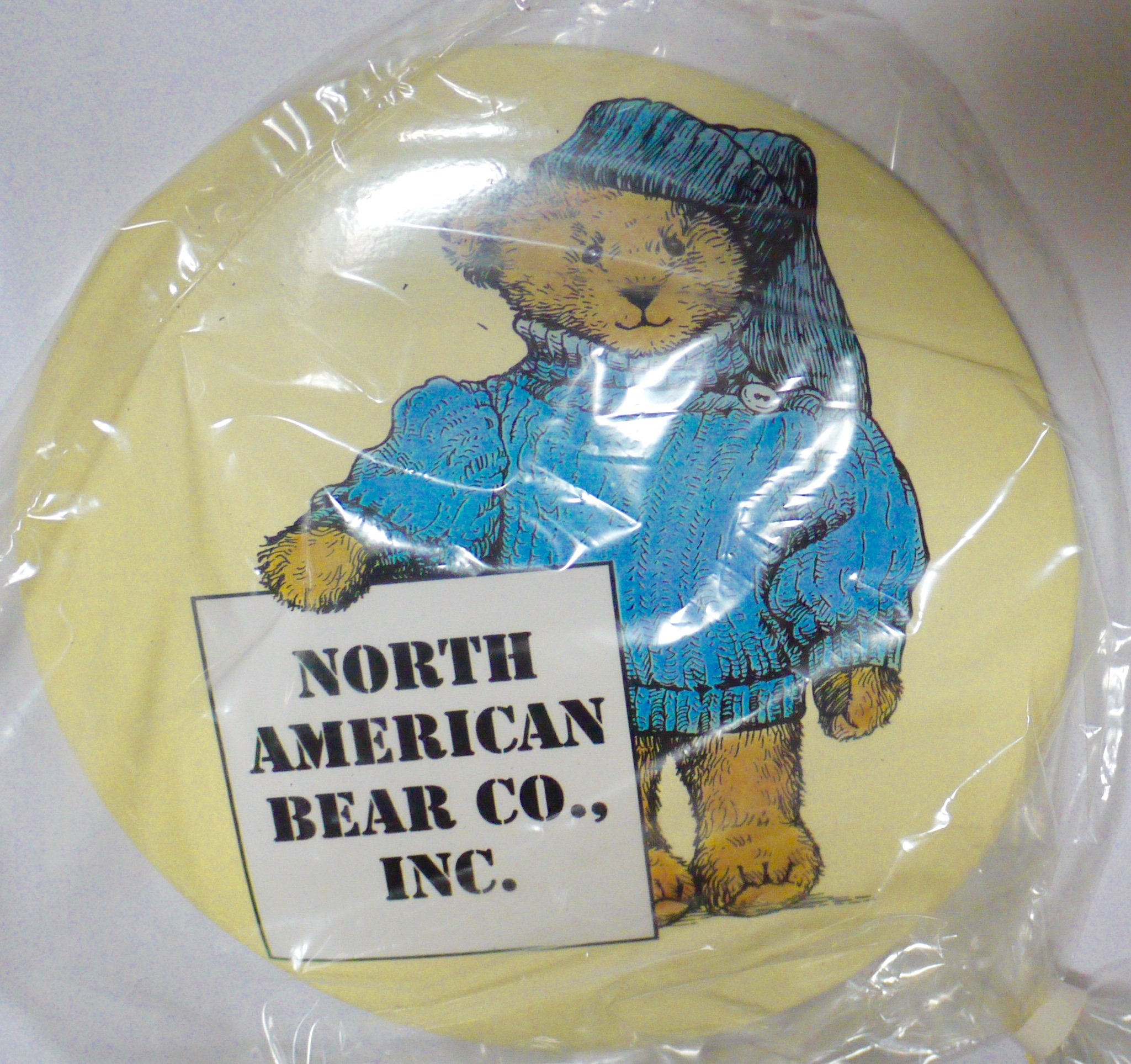 Muffy VanderBearVintage North American Bear Button