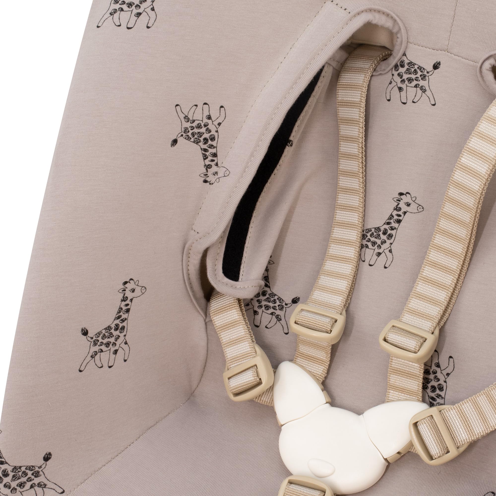 JYOKO KIDS Housse en coton compatible avec Stokke NewBorn (GIRAFFE)