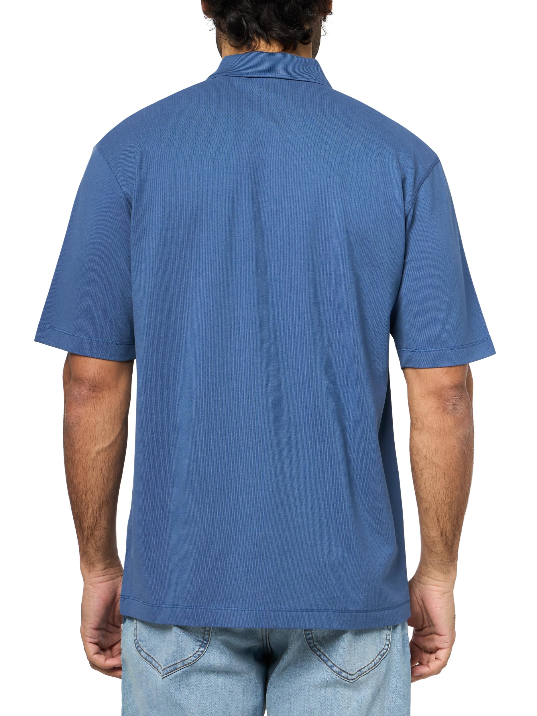 HUGO Men's Split Logo Polo Shirt