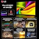 LG 108 cms (43 inches) NU87 AI Series Nano 4K Ultra HD (3840 x 2160) Smart webOS LED TV 43NU870BPLA 2026 gallery image