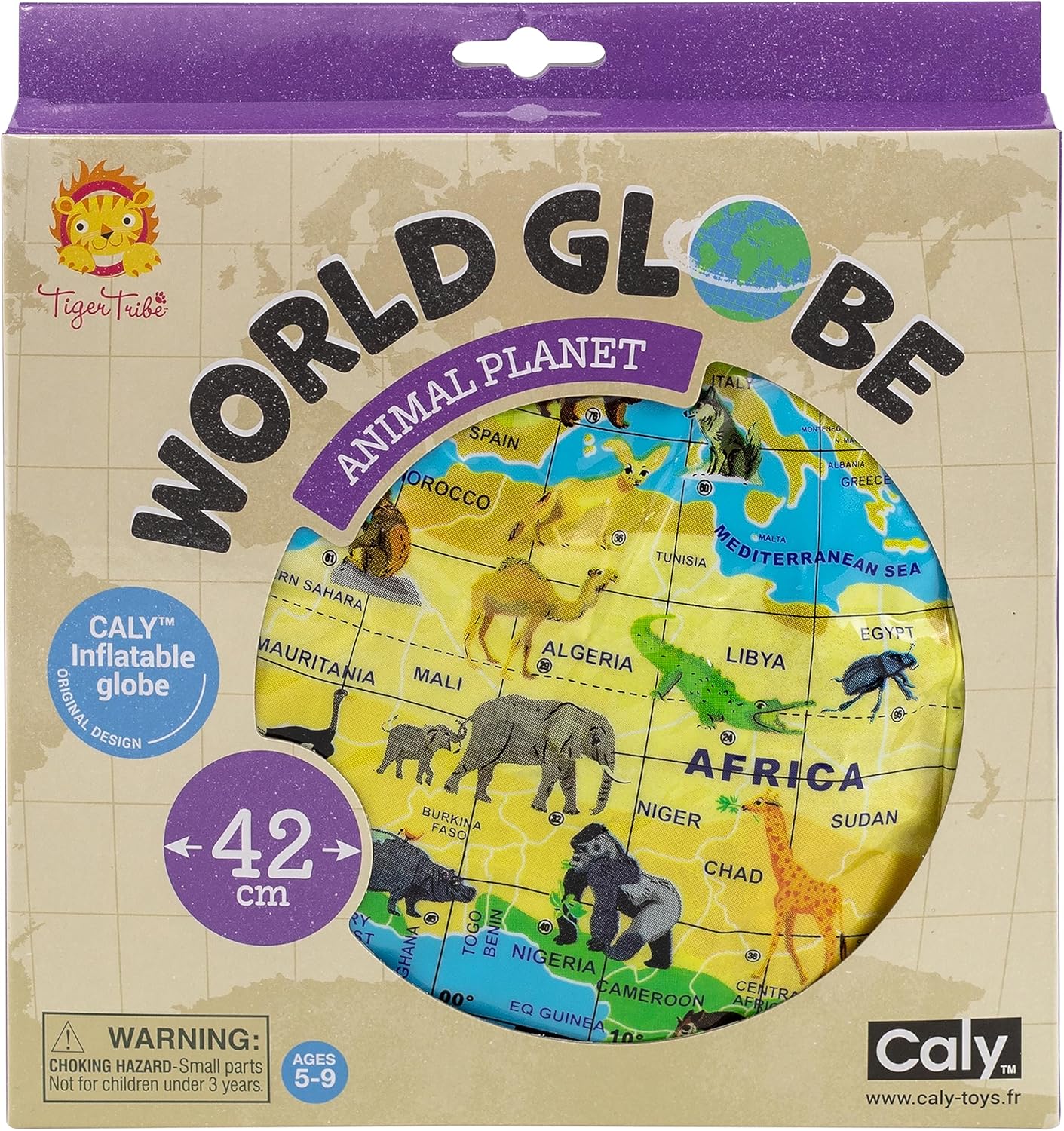 Animal Planet Globe - 42cm by Tiger Tribe