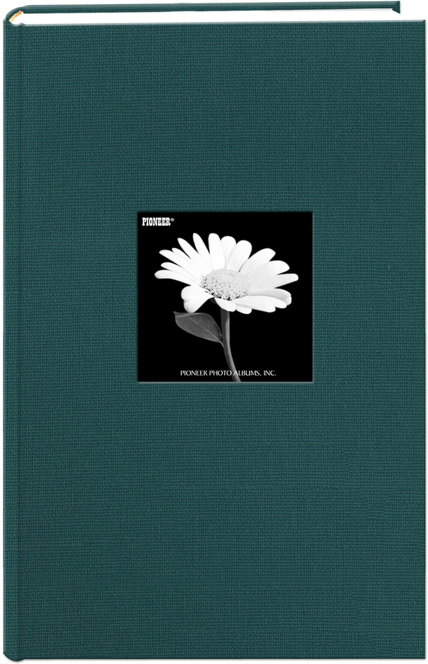 Fabric Frame Cover Photo Album 300 Pockets Hold 4x6 Photos, Majestic Teal