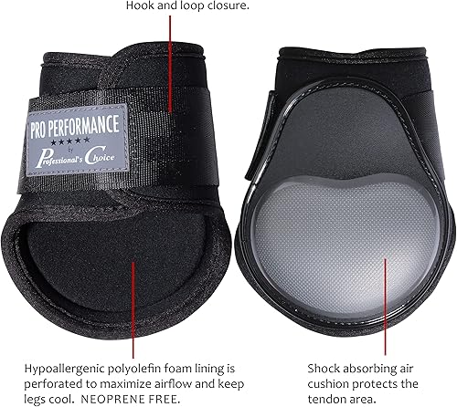 Miniatura 3 de Professional's Choice Sports Medicine Products Pro Performance Fetlock Botas de caballo Deportes ecuestres  Negro Talla única