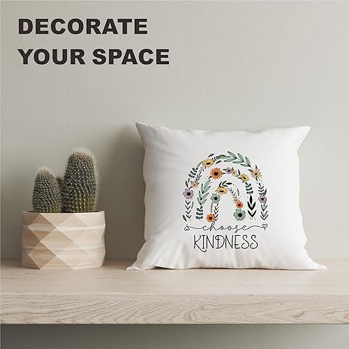 Miniatura 8 de Funda de almohada minimalista con diseño de mariposa - They Lived Happily Ever After, 18 x 18 pulgadas, fundas de almohada para sala de estar,