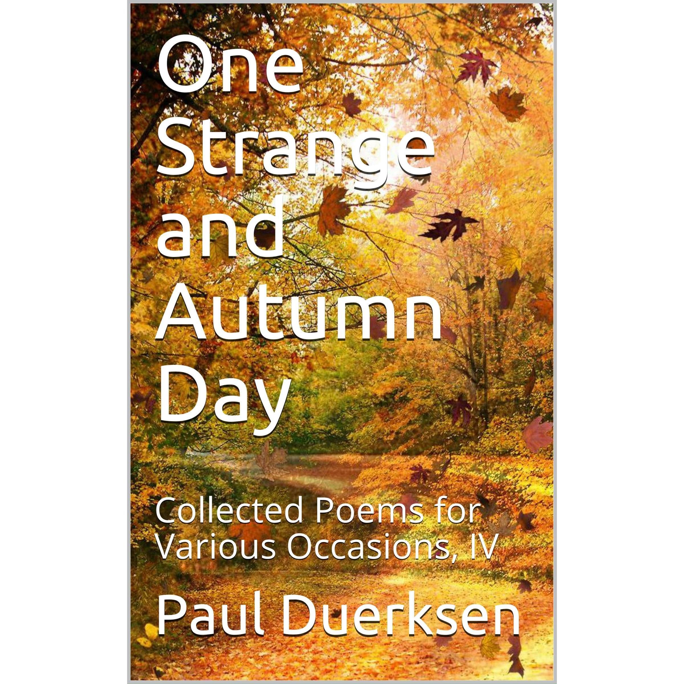 One Strange and Autumn Day