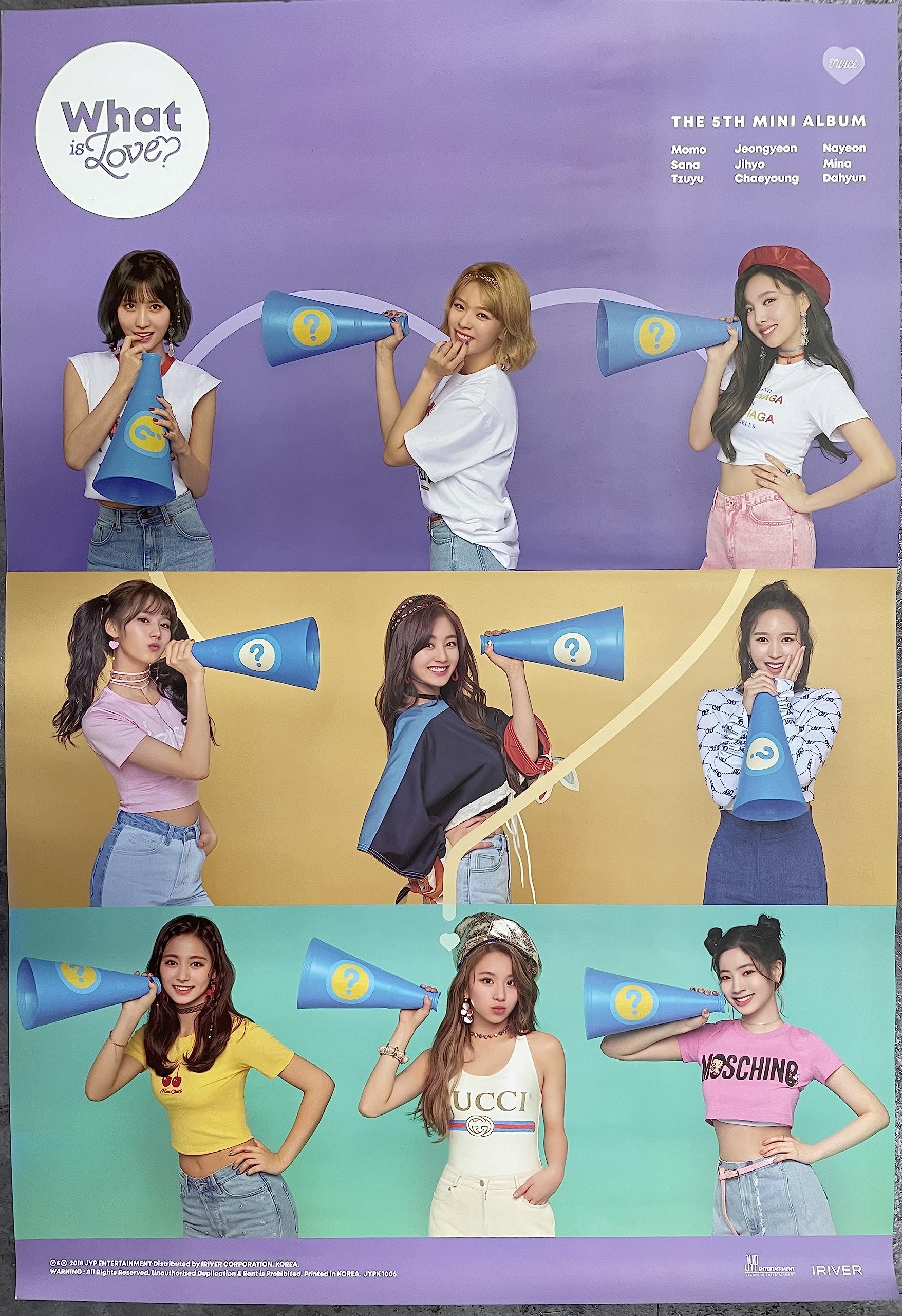 Amazon.com: TWICE - What is love ? 5th mini Album Official